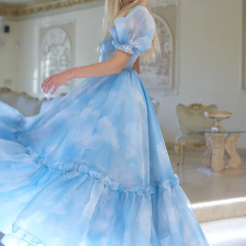 Selkie Ritz Gown - Head in the Clouds - Picture 3 of 6